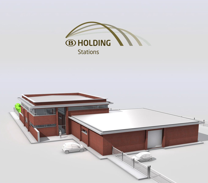 Station architecture (heat pump project)